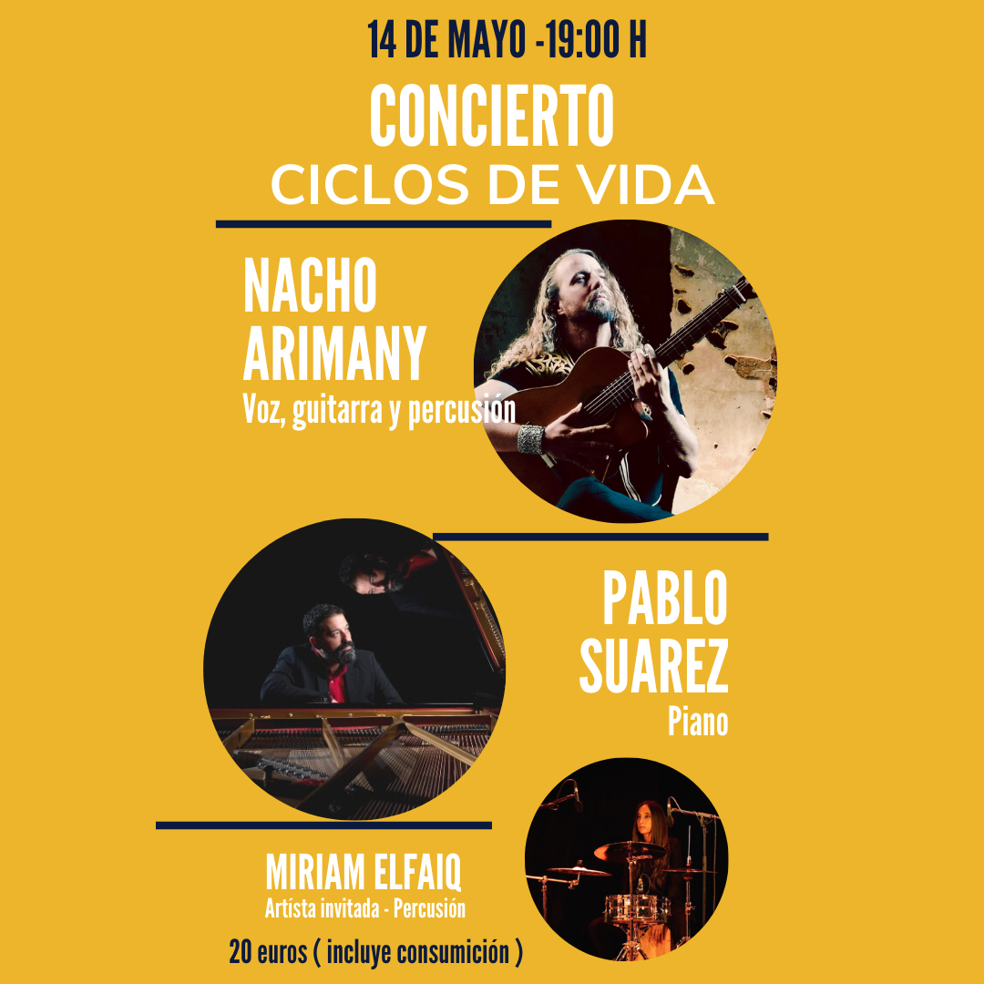 Concierto N. Arimany P. Suárez- 14 de mayo-19:00h