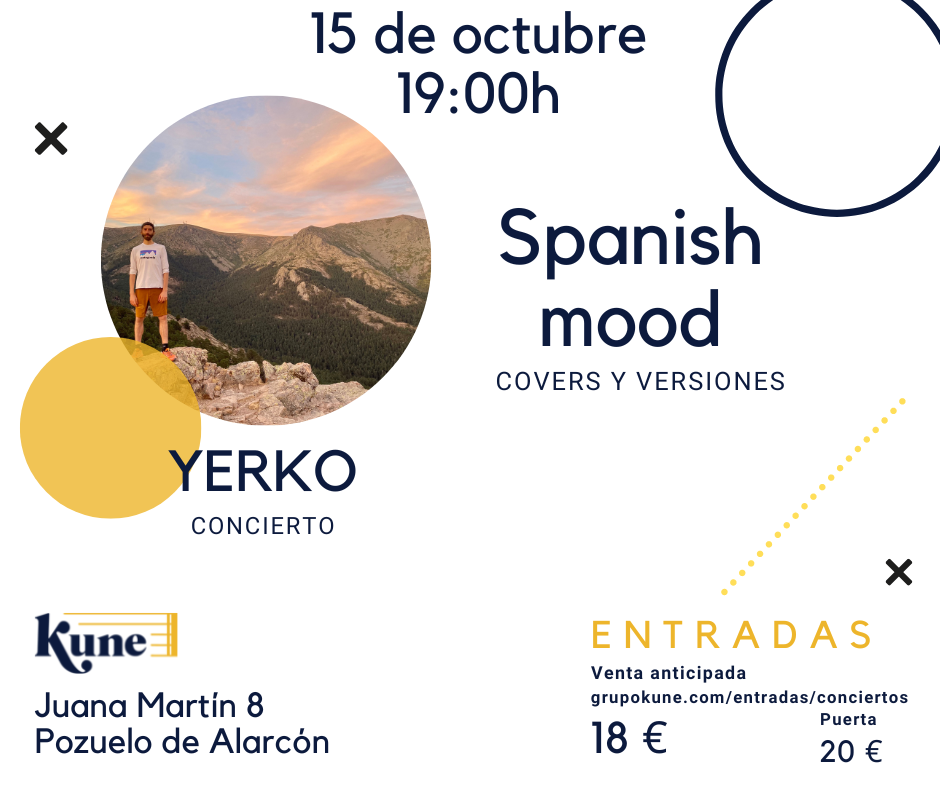 Concierto Spanish Mood- YERKO. Versiones y Covers
