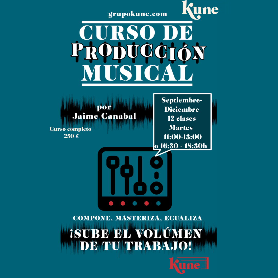 CURSO PRODUCCIÓN MUSICAL